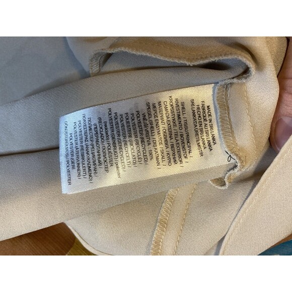 lauren ralph lauren Dress Sz 12 Black Label Floral V Neck Flowy Classic Spring - Picture 6 of 16